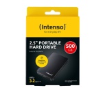 Disque dur externe Intenso portable 500 Go Noir Reconditionné