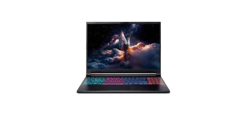 PC portable Acer gaming Nitro V 16S AI ANV16S-61-R6HA 16" WQXGA 180 Hz Copilot+PC AMD Ryzen AI 9 16 Go RAM 1 To SSD NVidia GeForce RTX 5070 Noir