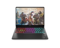 PC portable Hp gaming Omen Transcend 14-fb1037nf 14" OLED 48-120 Hz Intel Core Ultra 7 16 Go RAM 1 To SSD Nvidia GeForce RTX 5050 Aluminium noir céleste