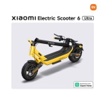 Trottinette électrique Xiaomi Electric Scooter 6 Ultra 500 W Jaune et Noir
