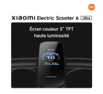Trottinette électrique Xiaomi Electric Scooter 6 Ultra 500 W Jaune et Noir
