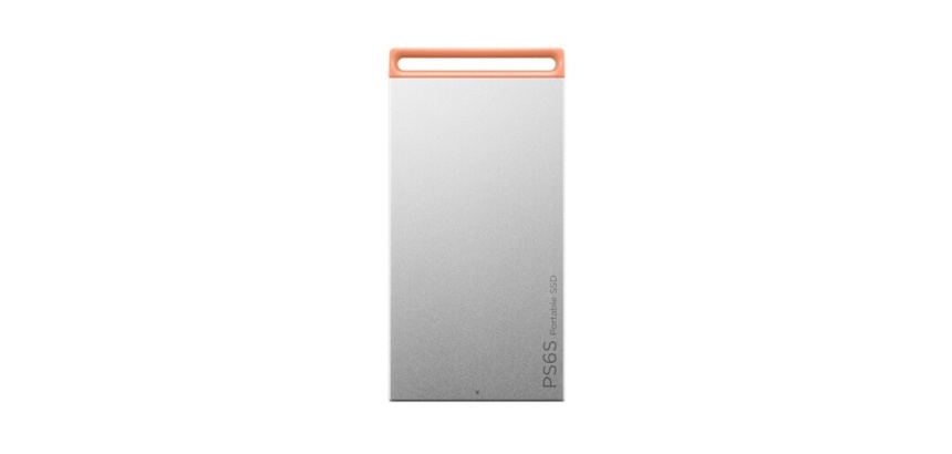 SSD externe Lenovo Disque portable PS6S 512 Go Argent