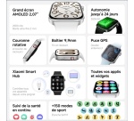 Montre connectée Xiaomi Pack Redmi Watch 6 Noir + Ecouteurs sans fil Redmi Buds 6 Play Bluetooth Noir + Bracelet Nylon