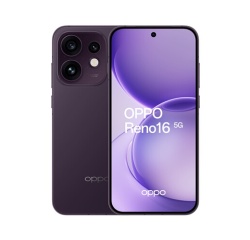 Smartphone Oppo Reno16 6,32" 5G Double nano SIM 512 Go Violet noir