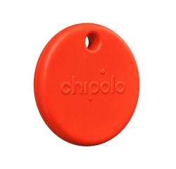 Balise connectée Chipolo Tracker porte-clés Pop Rouge pour Apple et Android