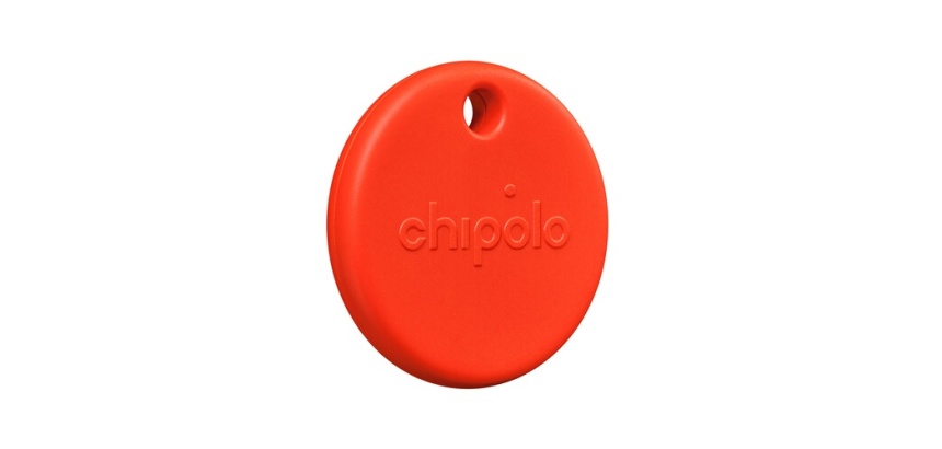 Balise connectée Chipolo Tracker porte-clés Pop Rouge pour Apple et Android