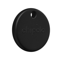 Balise connectée Chipolo Tracker porte-clés Pop Noir pour Apple et Android