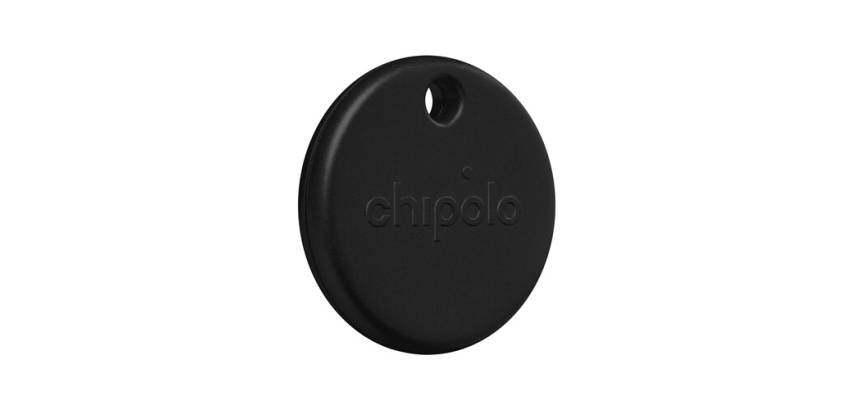 Balise connectée Chipolo Tracker porte-clés Pop Noir pour Apple et Android