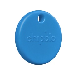 Balise connectée Chipolo Tracker porte-clés Pop Bleu pour Apple et Android