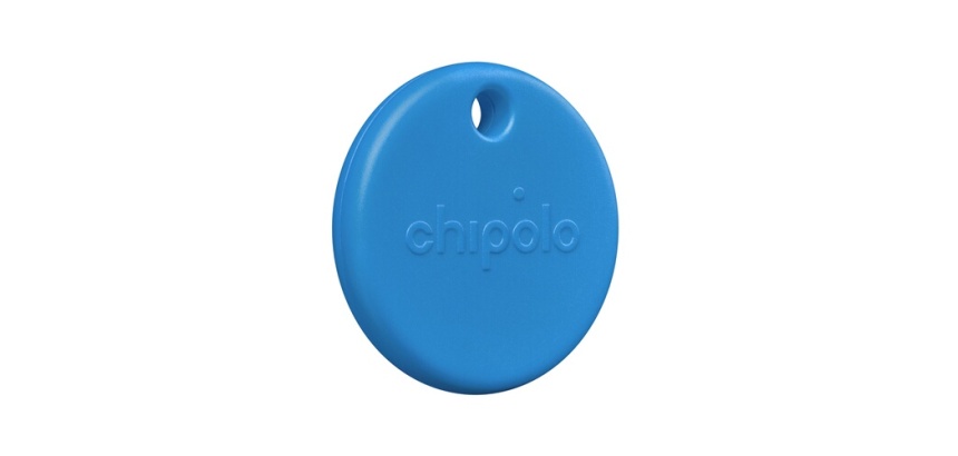 Balise connectée Chipolo Tracker porte-clés Pop Bleu pour Apple et Android