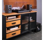 Enceinte connectée Hifi Edifier S355DB Noyer