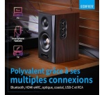 Enceinte connectée Hifi Edifier S355DB Noyer