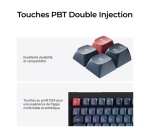 Clavier Keychron mécanique sans fil et filaire Azerty V6 Max Noir