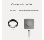 Bague connectée Oura Ring 5 - Stealth - Taille 9