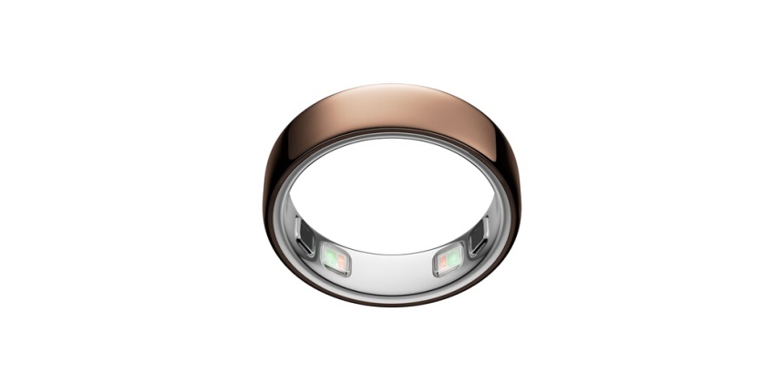 Bague connectée Oura Ring 5 - Rose Profond - Taille 10
