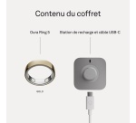 Bague connectée Oura Ring 5 - Or - Taille 8