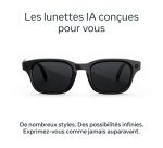 Lunettes connectées IA Meta Adventurer Standard Classique Noir