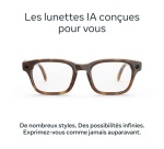 Lunettes connectées IA Meta Adventurer Standard Classique Marron