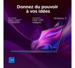 PC portable Lenovo IdeaPad Slim 3 16IRH10 16" 60 Hz Intel Core i7 16 Go RAM 512 Go SSD Gris lunaire