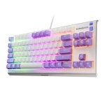 Clavier Steelseries gaming filaire Azerty Apex 3 TKL Améthyste