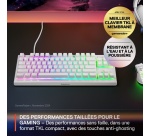 Clavier Steelseries gaming filaire Azerty Apex 3 TKL Améthyste