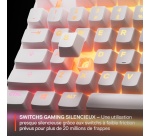 Clavier Steelseries gaming filaire Azerty Apex 3 TKL Améthyste