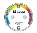 Prise connectée Ezviz T30-10E Wi-Fi avec analyse de consommation Blanc