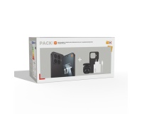 Smartphone Xiaomi Pack 17T 6,59" 5G Double nano SIM 256 Go Noir + Ecouteurs sans fil Redmi Buds 6 Play Noir + Hyper chargeur 67W conçu avec Leica