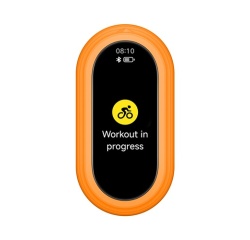 Accessoires bracelet et montre connectée Xiaomi Clip de course à pied Bluetooth Mi Band 9 Orange