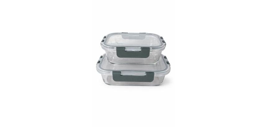 Conservation des aliments Yoko Design Set de 10 boîtes de conservation en verre