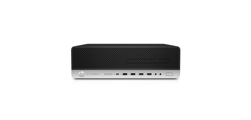 Unité Centrale Hp EliteDesk 800 G4 SFF Intel Core i5 8 Go RAM 256 Go SSD Noir et Argent Reconditionné