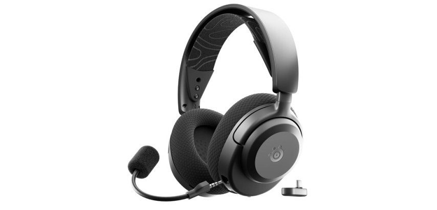 Casque PC Steelseries Gaming sans fil Arctis Nova 3 Wireless Noir