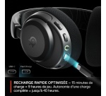 Casque PC Steelseries Gaming sans fil Arctis Nova 3 Wireless Noir