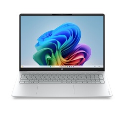 PC portable Hp OmniBook 3 Next Gen AI 16-bz0023nfx 16" 2K Copilot+PC Snapdragon X 16 Go RAM 256 Go SSD Argent glacier
