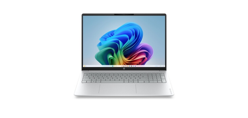 PC portable Hp OmniBook 3 Next Gen AI 16-bz0023nfx 16" 2K Copilot+PC Snapdragon X 16 Go RAM 256 Go SSD Argent glacier