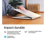 PC portable Hp OmniBook 3 Next Gen AI 16-bz0023nfx 16" 2K Copilot+PC Snapdragon X 16 Go RAM 256 Go SSD Argent glacier
