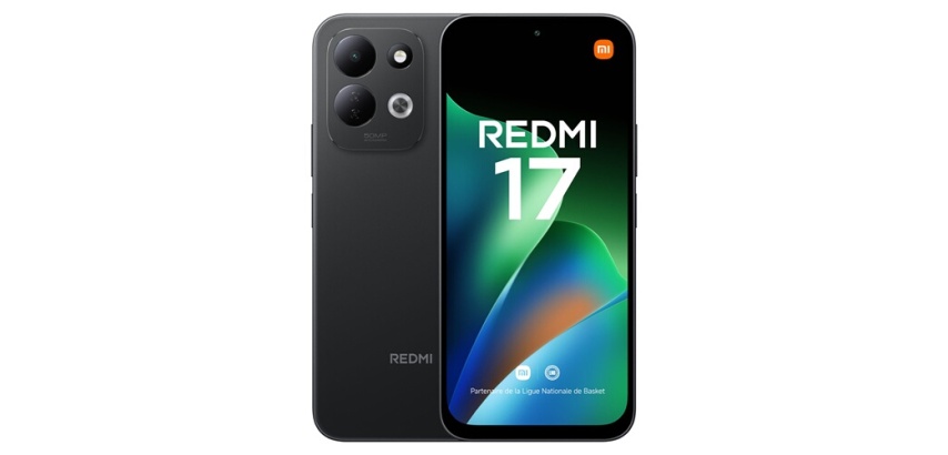 Smartphone Xiaomi Redmi 17 6.9" Double nano SIM 128 Go Noir