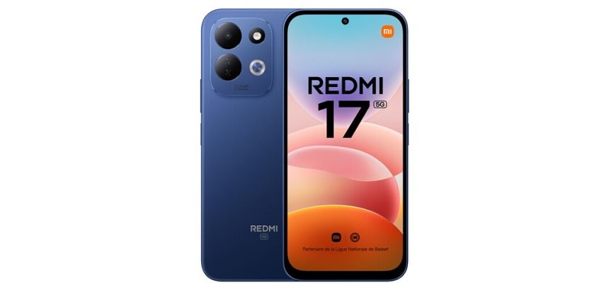 Smartphone Xiaomi Redmi 17 6.9" 5G Double nano SIM 128 Go Bleu