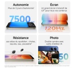 Smartphone Xiaomi Redmi 17 6.9" 5G Double nano SIM 128 Go Bleu