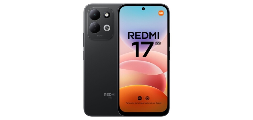 Smartphone Xiaomi Redmi 17 6.9" 5G Double nano SIM 128 Go Noir