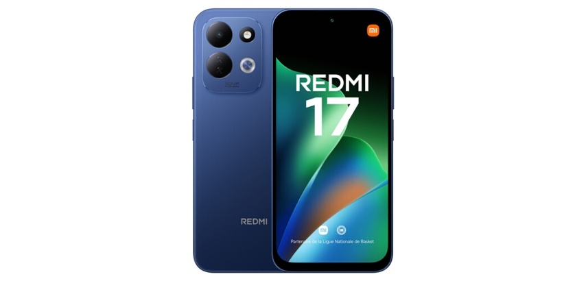 Smartphone Xiaomi Redmi 17 6.9" Double nano SIM 128 Go Bleu