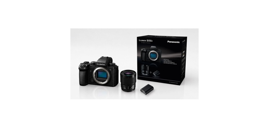 Appareil photo hybride Panasonic Pack Lumix S5IIX Noir + Objectif 50 mm F1.8 Noir + Masterclass Photo-Vidéo 3h + 2ème Batterie