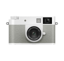 Appareil photo compact Fujifilm X half blanc et gris