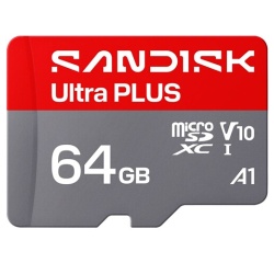 Carte mémoire micro SD Sandisk Ultra Plus 64 Go UHS-I