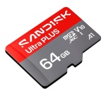 Carte mémoire micro SD Sandisk Ultra Plus 64 Go UHS-I