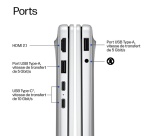 PC portable Hp OmniBook 3 14-hu0011nfx 14" OLED Intel Core 3 8 Go RAM 256 Go SSD Argent glacier