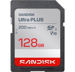 Carte mémoire SD Sandisk SDXC Ultra PLUS 128 Go UHS-I
