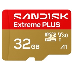 Carte mémoire micro SD Sandisk Extreme Plus 32 Go UHS-I
