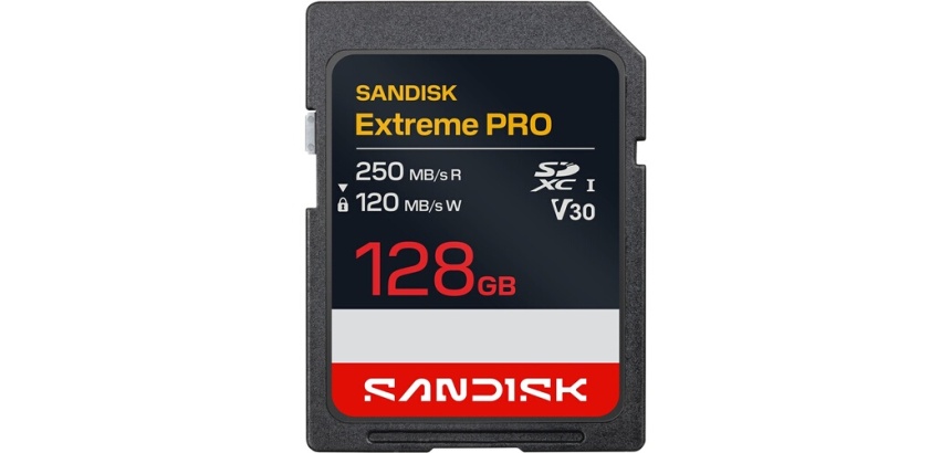 Carte mémoire SD Sandisk SDXC Extreme PRO 128 Go UHS-I