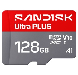 Carte mémoire micro SD Sandisk Ultra Plus 128 Go UHS-I